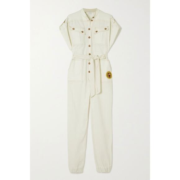 New With Tags ❤️Zimmermann Twiggy Patchwork Jumpsuit❤️ - Picture 3 of 3